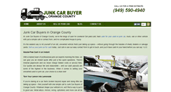 Desktop Screenshot of junkcarbuyerorangecounty.com